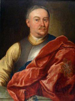 Szymon Czechowicz Portrait of Jakub Narzymski, voivode of Pomerania Norge oil painting art